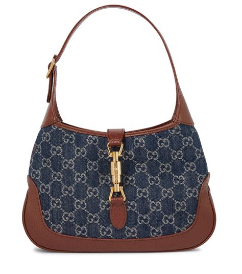 gucci jackie 1961 denim|gucci jackie 1961 small shoulder bag.